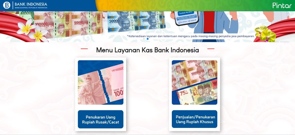 Jelang Lebaran 2026, BI Buka Penukaran Uang Baru via PINTAR, Simak Cara Pesannya